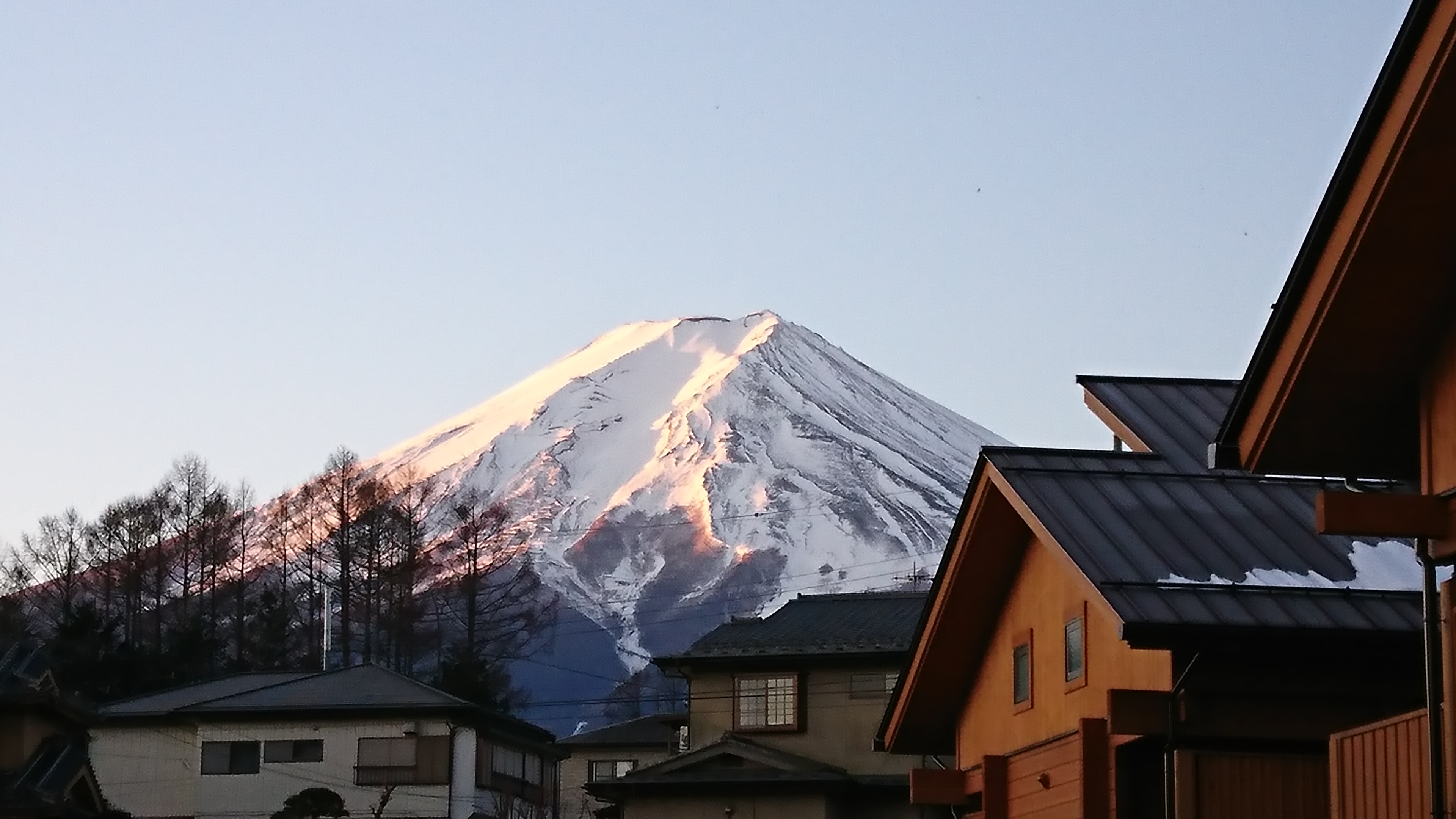 今日の富士山（元旦）