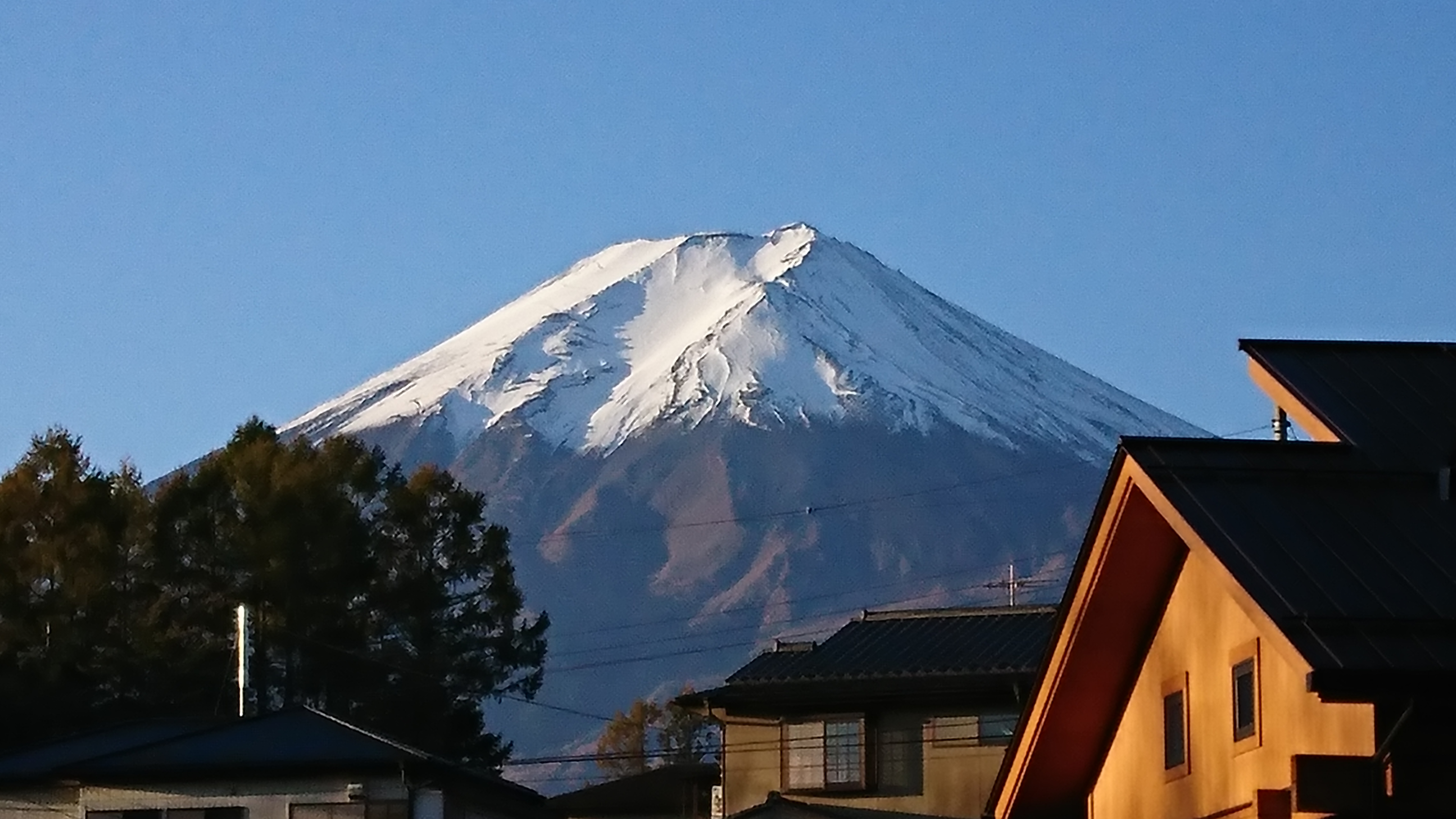 今日の富士山（冬の足音）