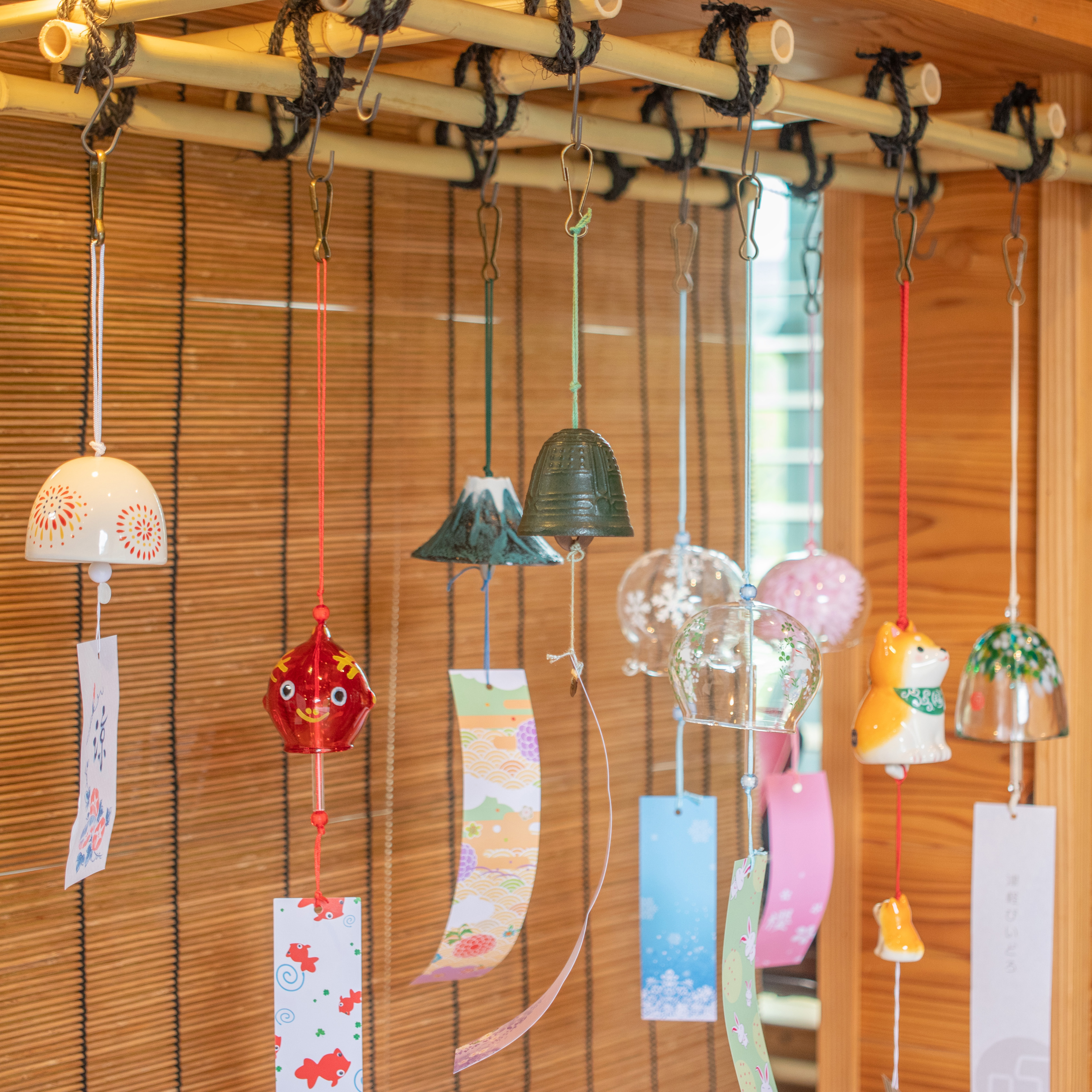【7/10～夏季限定】選べる風鈴レンタルサービス（無料）がスタート！ [From July 10 / Summer Only] Free &ampampquotSelectable Wind Chime&ampampquot Rental Service Starts!